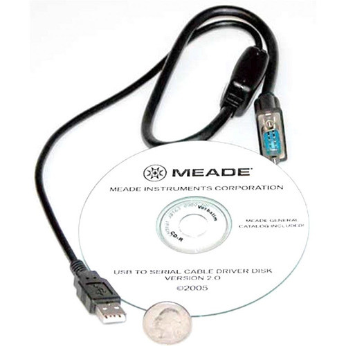 Meade Cable Adapatador De Usb A Rs232 - Astrofotografia 0