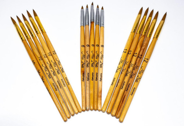 Pinceles Para Acrílico Kolinsky #6 0