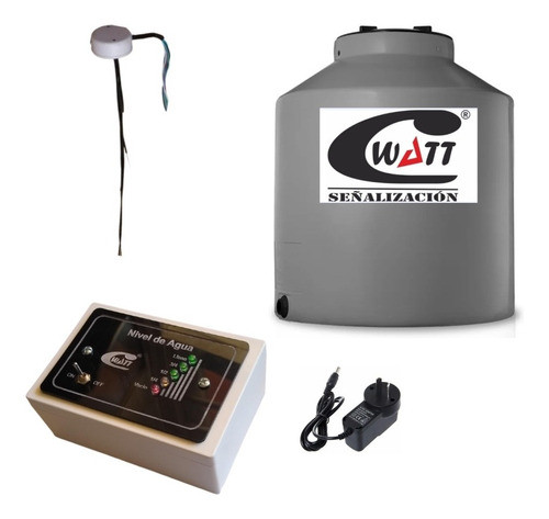 Tablero Medidor Nivel Tanques Agua C/ Sensor Acero Inoxidabl 0