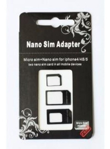 Adaptadores Chip Nano Sim 0