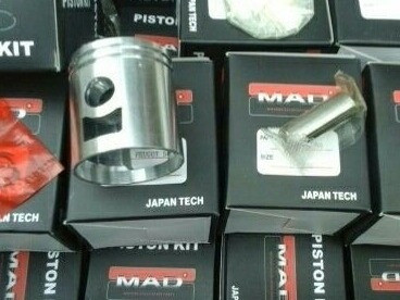 Piston Completo Ciclomotor Scooters Peugeot 50 Cc . 0