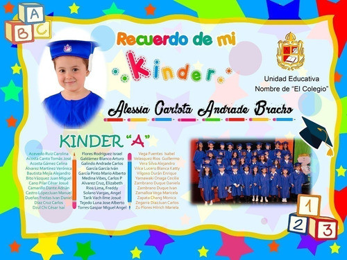 Kit Imprimible Cuadros Diplomas Graduación | Editable 0