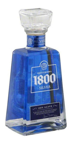Tequila Mexicana 1800 Silver 750 Ml  Temperatura Ambiente 0