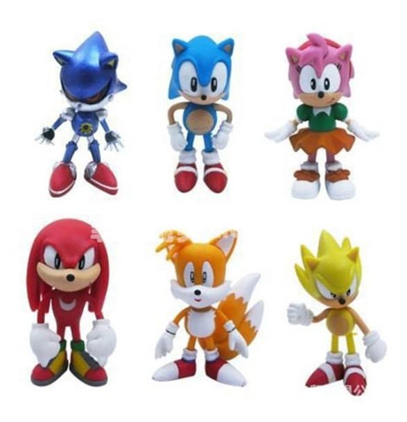 Sonic Mini Figuras No Articulables De Acción Set X 6 Unidade 0 Sonic Mini Figuras No Articulables De Acción Set X 6 Unidade 0