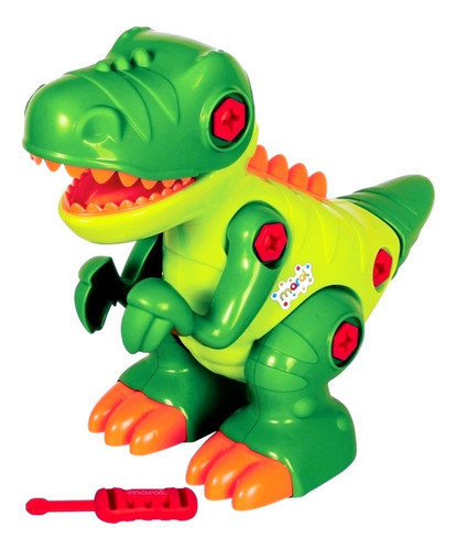 Dinossauro Infantil T-rex Para Montar E Desmontar - Maral 0