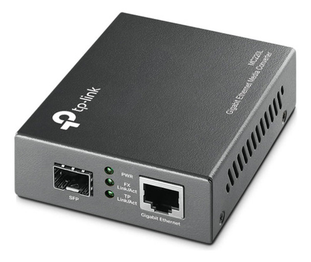 Convertidor De Medios Tplink Gigabit Ethernet Hasta 1000 Mbp 0