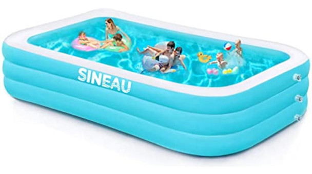 Sineau Piscina Inflable Para Niños Y Adultos, 120 0