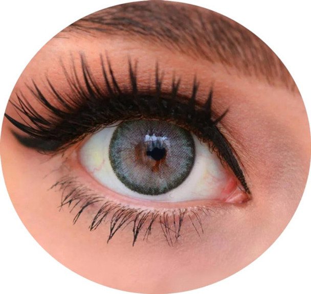 Siesta Black Romance Gray Lentes De Contacto 0