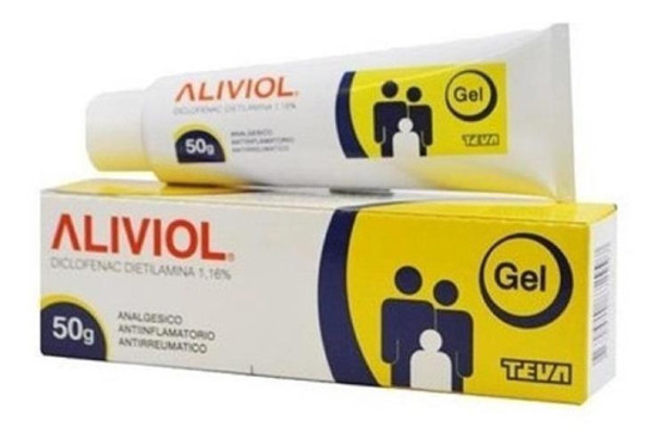 Aliviol Gel 50 Gr Pomo | Diclofenac 0