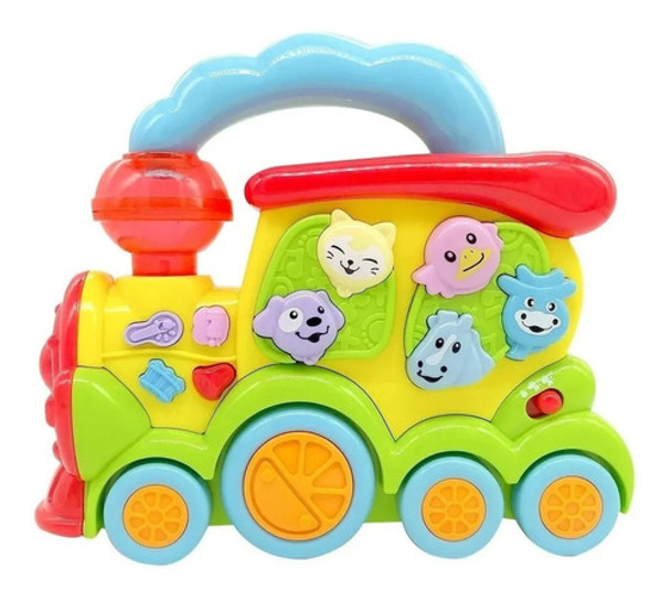 Tren Musical Didactico Luz Y Sonido De Animales 0