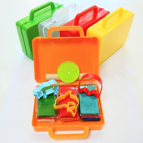 15 Valijas Plus Con Masa Para Modelar + Accesorios 0