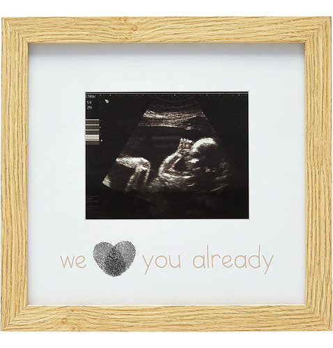 ~? Reece Studio Thumbprint Sonogram Marco Natural, Marco De 0