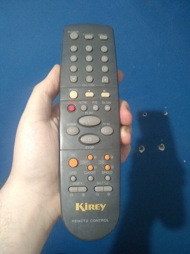 Controle Remoto Videocassete Kirey Sanyo Kvr 4400 Funciona 0