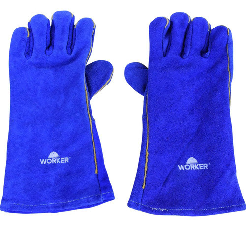 Luva De Raspa Para Soldador Com Proteção Térmica Gg Worker 0