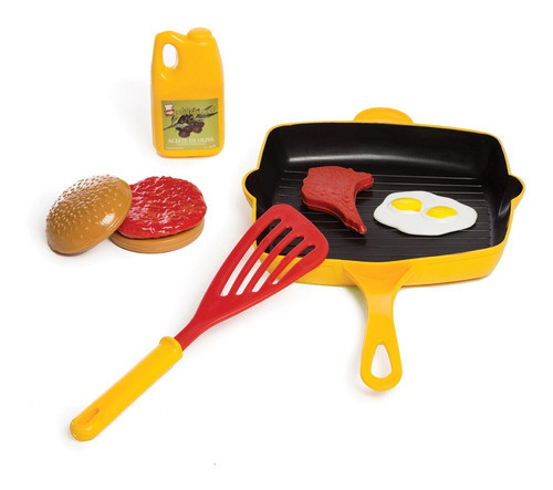 Juguete Plancha Bifera Accesorios Comidas Lionels Babymovil 0