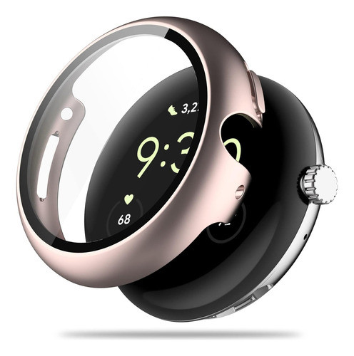 Miimall P/ Google Pixel Watch Case 2022 Protector Pantalla 0
