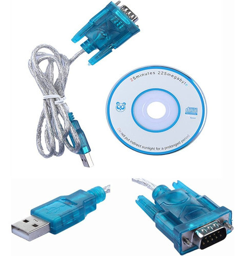 Cable Adaptador Usb A Serial Serie Rs232 Db9 Generico (x5) 0