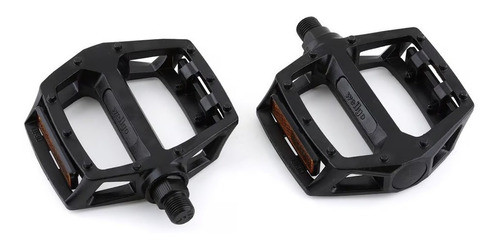 Pedales Bicicleta Wellgo Lu 313 Plataforma Aluminio Bulk 0