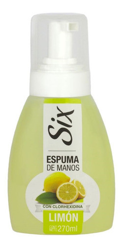 Espuma De Ducha Limón 270 Ml Six 0