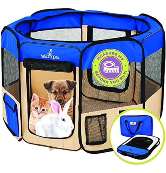 Zampa Puppy Pop Up Parque Portátil Extra Pequeño De 29 X 29 0