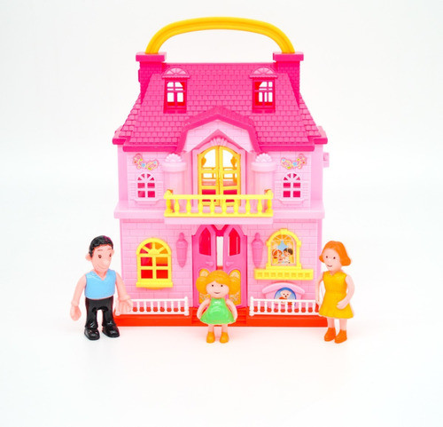 Casa De Muñecas Con Accesorios -okidoki- 0