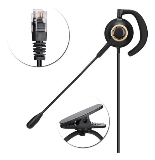 1 Fone De Ouvido De Call Center Com Cancelamento De Ruído 0