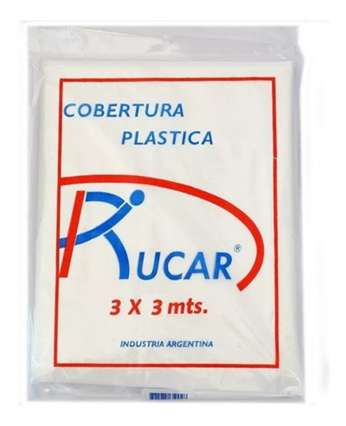 Cobertor Plastico Multiuso Transparente 3x5 Rucar - Proxecto 0