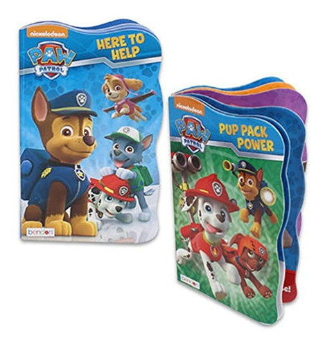 Paw Patrol Board Book Set - 2  Con Forma De Tablero 0