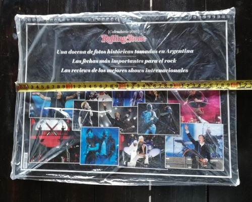 3 Calendarios Revista Rolling Stone 2016 +2018 +2021 0