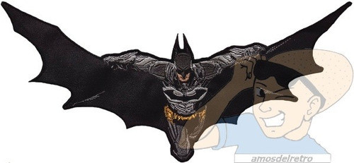 Parche Bordado Batman Arkham Knight (grande) 0