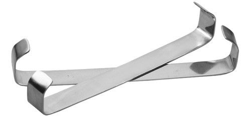 Afastador Farabeuf 12 Cm X 10mm Aço Inox - Par 0