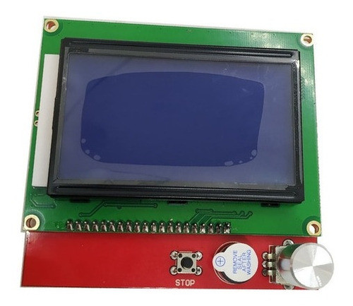 Lcd Full Graphic + Encoder Switch + Alojamiento Tarjeta Sd P 0