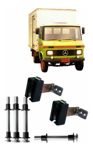 Par Limitador Porta +jogo Pino Dobradiça Porta Mb 608/708 0