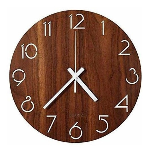 Jomparis Rustico Pais Toscano Reloj De Pared De Madera Sil 0 Jomparis Rustico Pais Toscano Reloj De Pared De Madera Sil 0