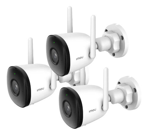 Kitx3 Cámara De Seguridad Wifi Imou Ip Bullet Exterior 0