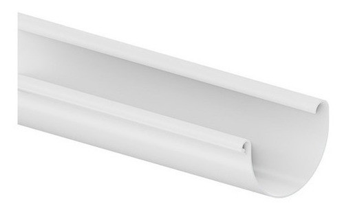 Kit Canaleta Plástica Blanca Pvc Techo Tramo 9 Metros Tigre 0
