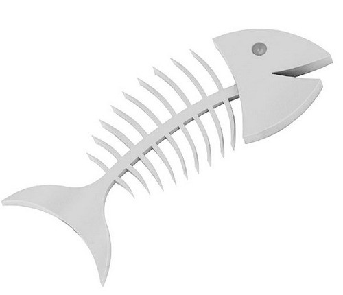 Jabonera Blanca Wishbone 0