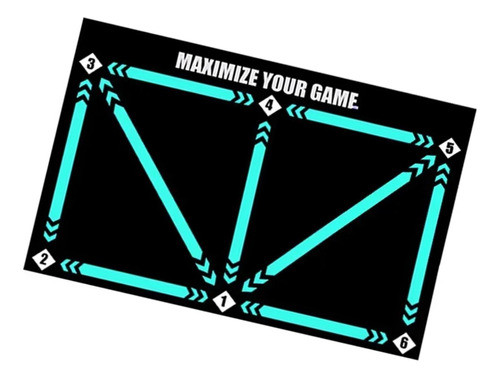 Tapete De Treinamento De Passos De Futebol Fornece Tapete 0