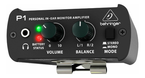 Amplificador De Fone Behringer P1 Powerplay 0