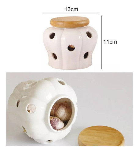 Frasco De Armazenamento De Cozinha, Recipiente De Alho E Gen 0