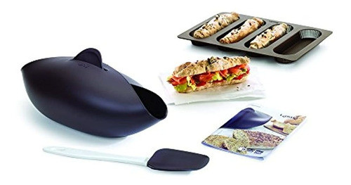 Lekue 3000085surm017 Kit Para Hacer Pan Brown 0