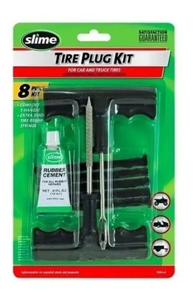 Kit Reparacion Slime Tire Plug Kit Tarugos Cubiertas Stinger 0