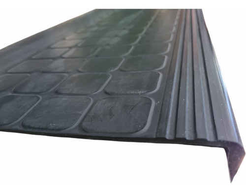 Escalón Goma Indelval Nariz Color Gris Antideslizante X Und 0
