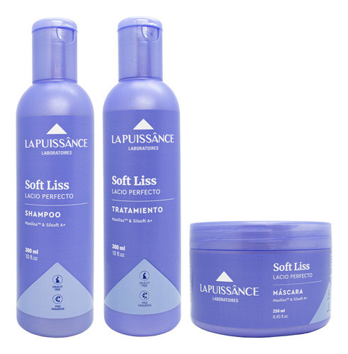 La Puissance Soft Liss Shampoo + Acondicionador + Máscara 3c 0