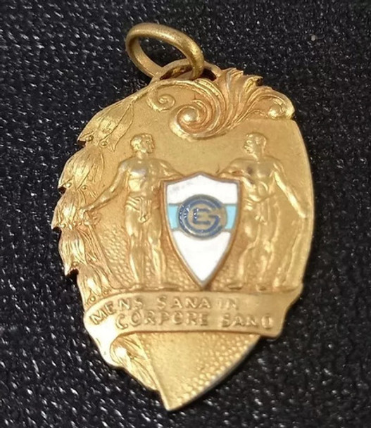 Medalla Club De Gimnasia Y Esgrima 1946 37x25 Mm - 1043 0