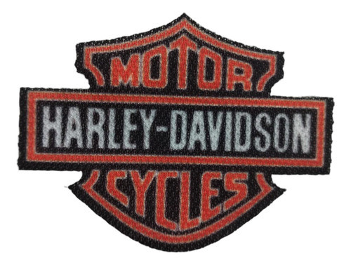 Aplique Sublimado Termoadhesivo Harley Davidson Motor Cycles 0