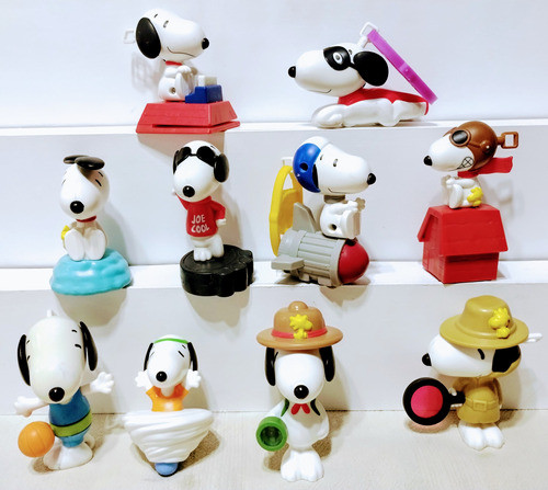 Snoopy Colección Mc Donalds 2018 Completa 0