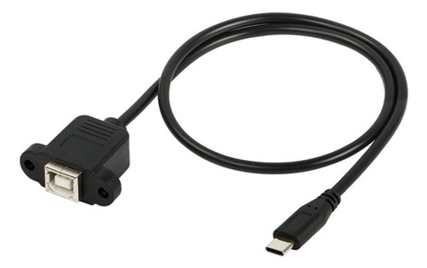Gelrhonr Cable De Impresora Usb C A Usb B, Tipo C Macho A Us 0