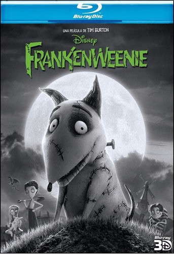 Frankenweenie - Bluray 3d - O 0