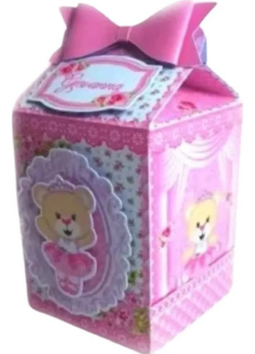10 Cajitas Milk Box # De Osita 0